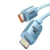 Baseus Crystal Shine USB-C naar Lightning kabel 20W, 1,2m, blauw
