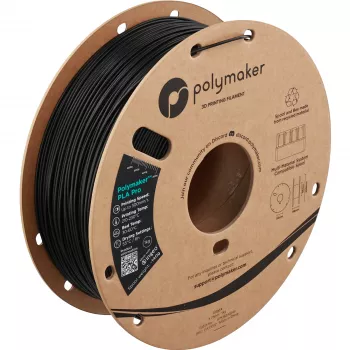 Polymaker PolySonic High Speed PLA Pro 3D-printerfilament, 1,75 mm, 1 kg, Zwart