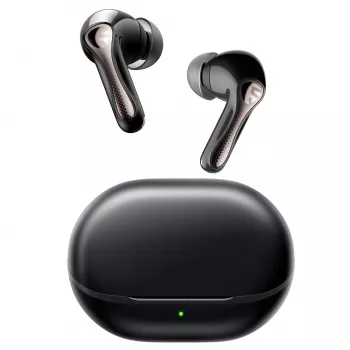 Soundpeats Air5 Pro draadloze oordopjes met hybride ANC, LDAC, Bluetooth 5.3, zwart