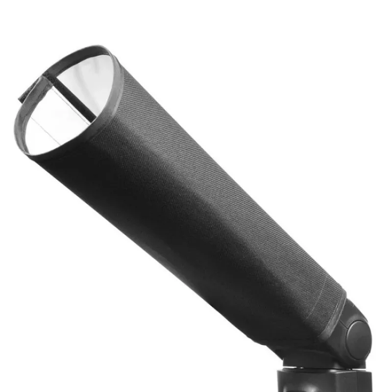 Godox SN3030 snoot voor speedlite met honingraatraster en kleurfilters