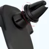 XO C37 Zwaartekracht-telefoonhouder voor ventilatierooster van de auto, Zwart