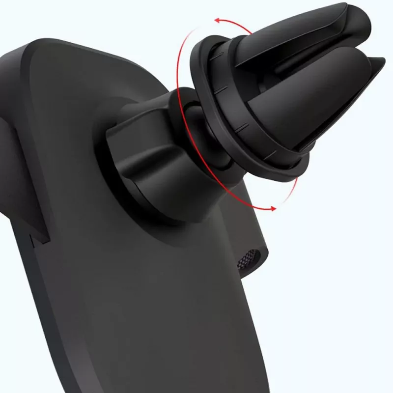 XO C37 Zwaartekracht-telefoonhouder voor ventilatierooster van de auto, Zwart