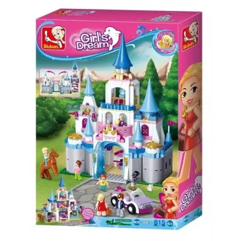 Sluban Girls Dream Castle bouwset met 815 onderdelen