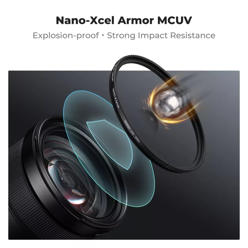 KF Nano-X MRC UV-filter 82mm - ultra-slim Armor UV-bescherming