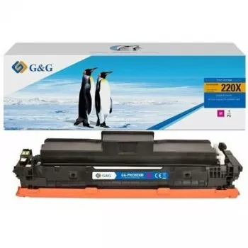 G&G XL tonerpatroon compatibel met HP 220X (W2203X), magenta