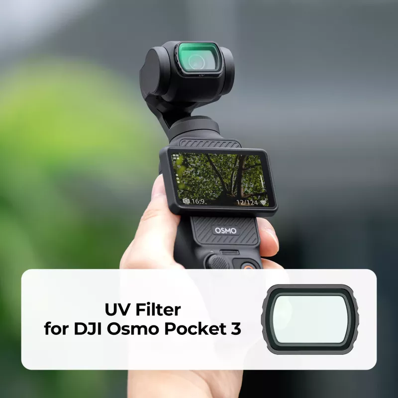 KF UV-filter HD MC 12-voudig gecoat voor DJI Osmo Pocket 3 (KF01.2534)