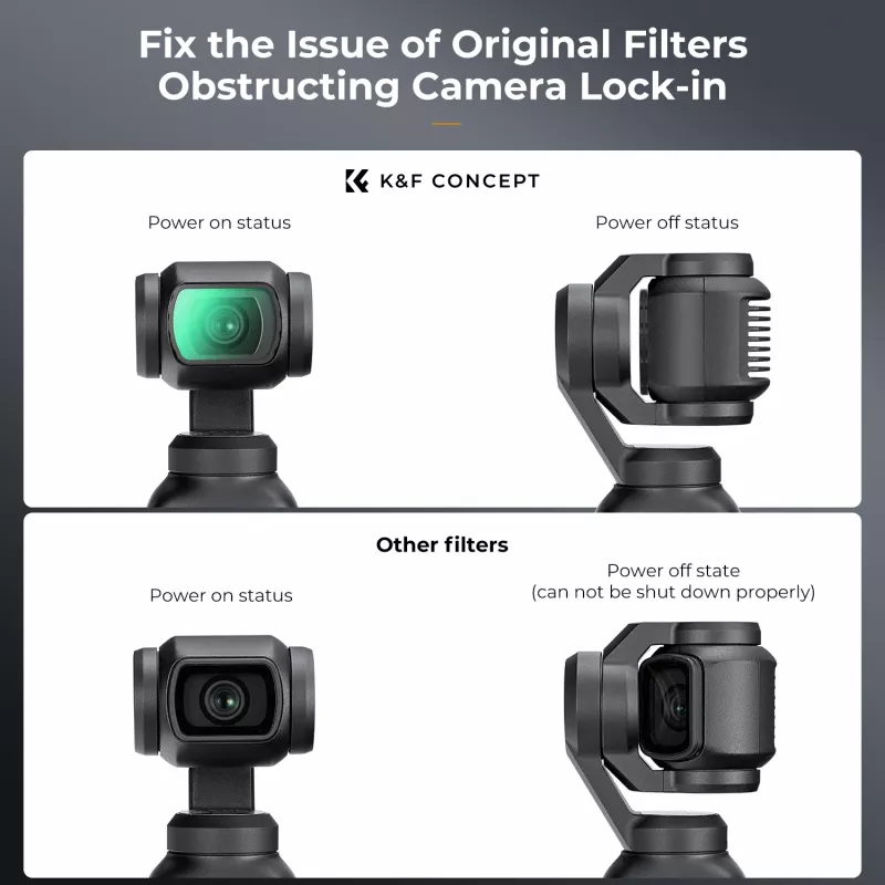 KF UV-filter HD MC 12-voudig gecoat voor DJI Osmo Pocket 3 (KF01.2534)
