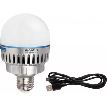 Nanlite PavoBulb 10C RGBWW LED-lamp, set met 1 lamp (14-1004-1KIT)
