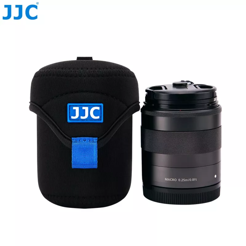 JJC SB6587 deluxe objectieftas voor compacte objectieven (65x78mm, zwart)