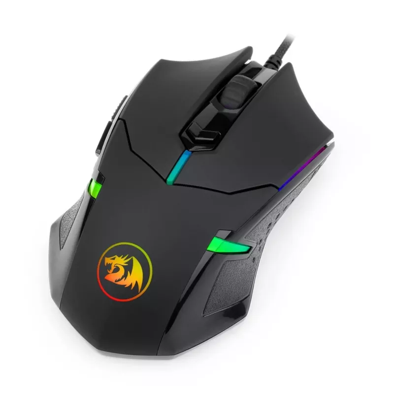REDRAGON CENTROPHORUS 7200DPI RGB gaming-muis - zwart