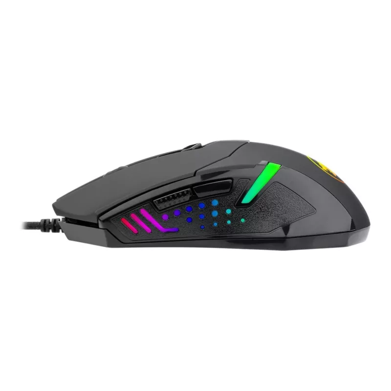 REDRAGON CENTROPHORUS 7200DPI RGB gaming-muis - zwart