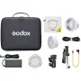 Godox ML100 bi-color kit 2 - 100W LED-monolamp met softbox, statief, reflector & draagtas