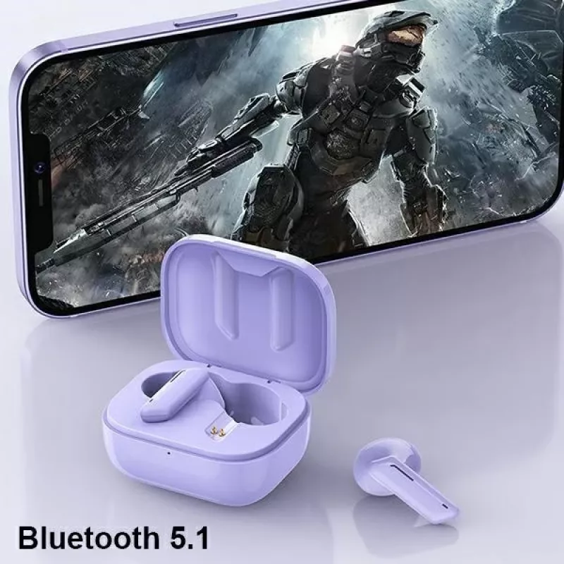 AWEI T36 TWS+ Bluetooth 5.1 true wireless stereo oordopjes met oplaadcase - groen