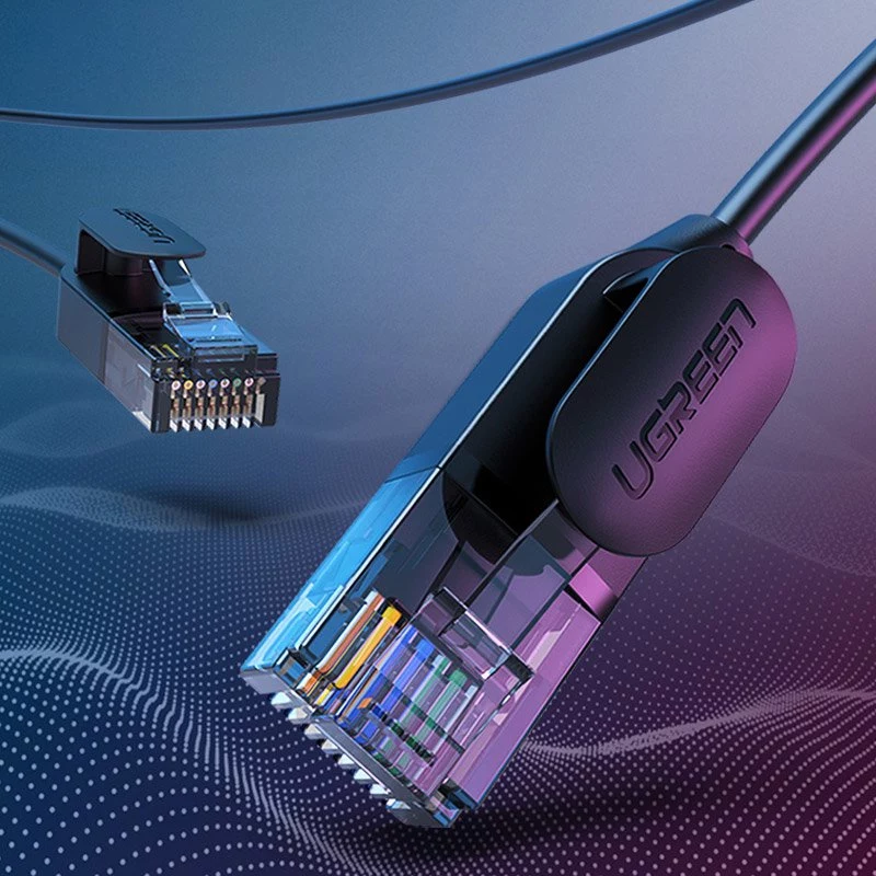 UGREEN NW122 Cat.6A UTP ethernet-patchkabel RJ45, 5m, zwart