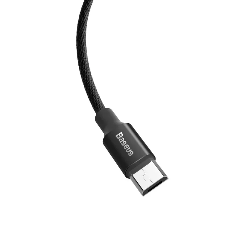 Baseus Yiven USB-A naar Micro-USB-kabel 1,5 m 2 A zwart