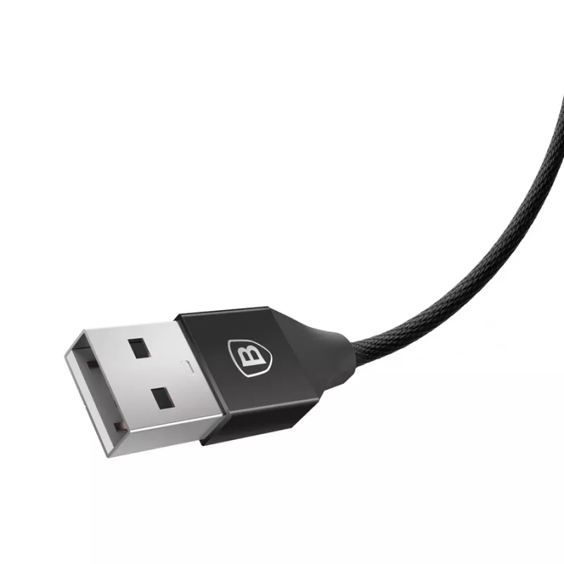 Baseus Yiven USB-A naar Micro-USB-kabel 1,5 m 2 A zwart