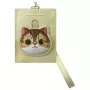 Nimmy Big EyedPet 2.0 Cat Kaartenhouder, Kaki