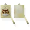 Nimmy Big EyedPet 2.0 Cat Kaartenhouder, Kaki