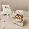 Nimmy Big EyedPet 2.0 Cat Kaartenhouder, Kaki