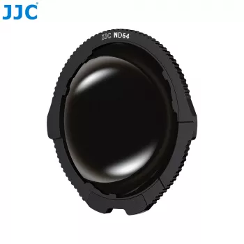JJC TLP-X5ND64 ND64-filter 2-pack voor Insta360 X5, gehard glas, multi-coated