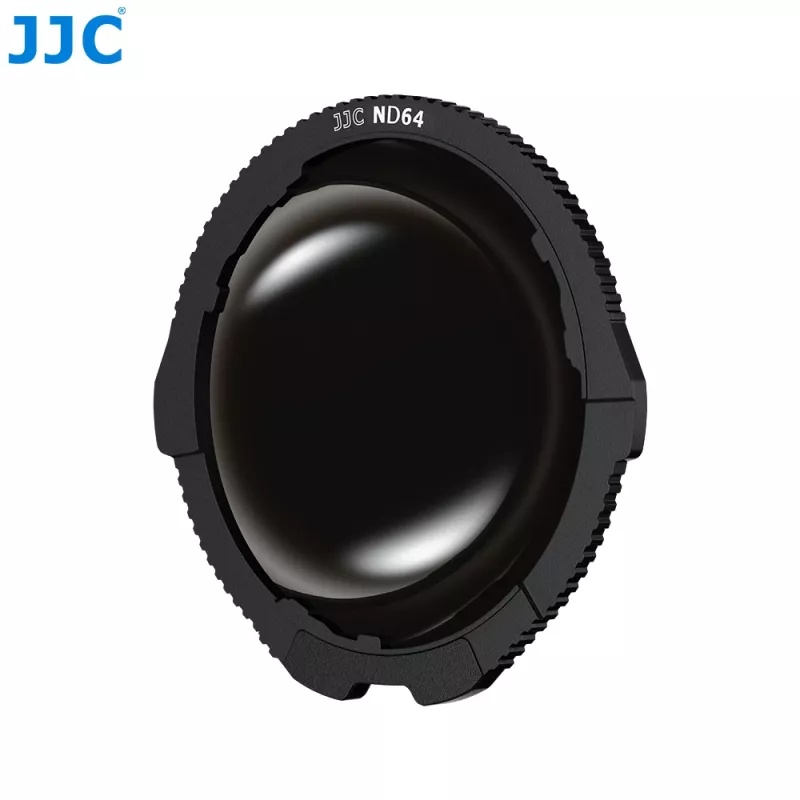 JJC TLP-X5ND64 ND64-filter 2-pack voor Insta360 X5, gehard glas, multi-coated