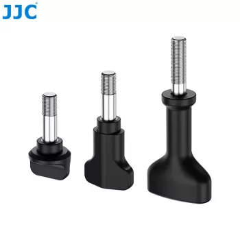 JJC SK-6 M5 duimschroevenset voor actioncamera's (6-pack, zwart)
