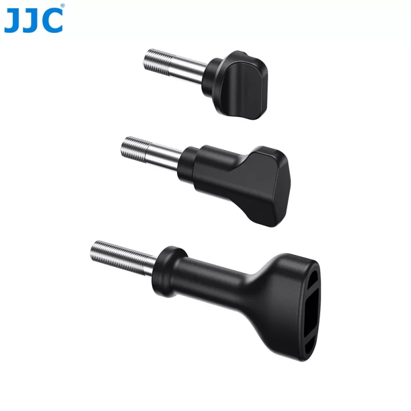 JJC SK-6 M5 duimschroevenset voor actioncamera's (6-pack, zwart)
