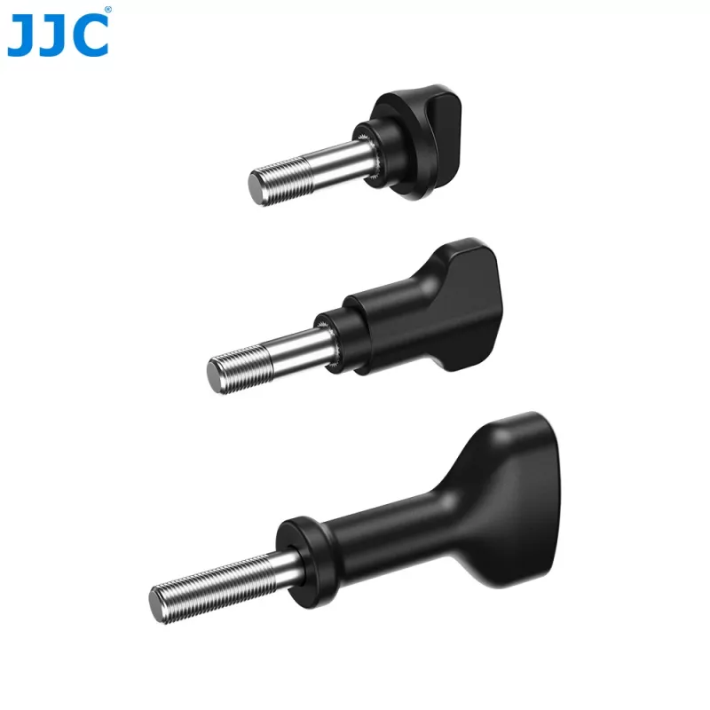 JJC SK-6 M5 duimschroevenset voor actioncamera's (6-pack, zwart)