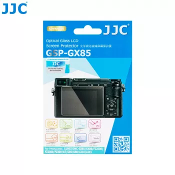 JJC gehard glas schermfolie voor Panasonic Lumix GX80 GX85 FZ2000 FZ2500 G7 FZ300 G80 G85 LX10 LX15 – 9H hardheid, 0,3 mm, 3,0 inch LCD
