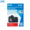 JJC gehard glas displayschermbescherming voor Canon EOS R5 (9H, 0,3 mm, 2,5D, helder)