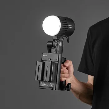 Godox ML-AK accessoireset voor ML-serie LED-lampen (diffusorkoepel, siliconen diffusor, mini-reflector, honingraatraster, kleurenfilter)