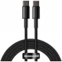 Baseus Tungsten Gold USB-C naar USB-C kabel 100W PD 2m zwart