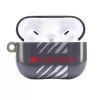Audi IML Sport Hoesje voor AirPods Pro 2, Zwart AUS-IMLAPP2-RSQ/D1-BK