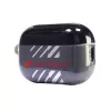 Audi IML Sport Hoesje voor AirPods Pro 2, Zwart AUS-IMLAPP2-RSQ/D1-BK