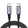 UGREEN USB-C naar USB-C kabel 100W 5A zwart 1,5m
