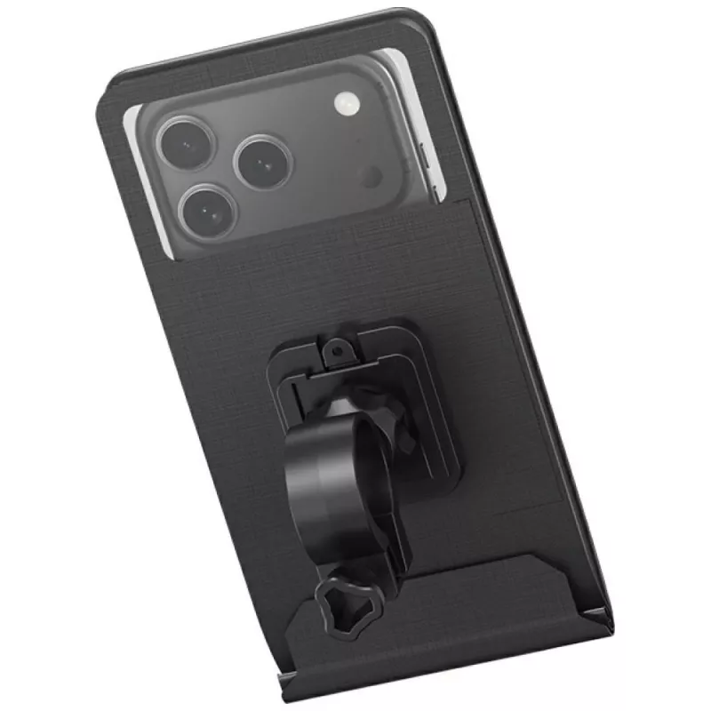 USAMS ZJ083 waterdichte fietshouder voor telefoon zwart