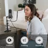 BOYA BY-DM500 dynamische cardioïde microfoon - XLR, volledig metaal, voor zang, podcasting, live-optredens