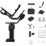 ZHIYUN CRANE 4 COMBO 3-assige camera-gimbalstabilisator met 6kg nuttige lading, 12h accu, touchscreen & vullicht, zwart