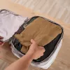 PGYTECH kledingopbergset - 4-delige reispackwürfel met schoenen- en waszak, grijs