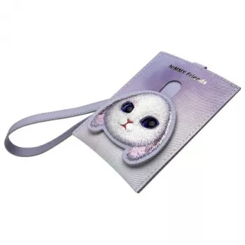 Nimmy Big Eyed Pet 2.0 Rabbit kaarthouder portemonnee, paars
