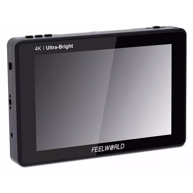 FEELWORLD LUT7 7-inch 2200nit 1920x1200 touchscreen 4K HDMI on-camera fieldmonitor met 3D LUT, HDR, waveform, dual NP-F
