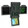 Moza Racing FMP18 panel bundel – 18-input sim-racing bedieningspaneel met RGB-achtergrondverlichting