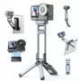 ULANZI MA37 magnetisch mini-statief handgreep voor DJI Osmo Action 6 Nano Arca-Swiss grijs