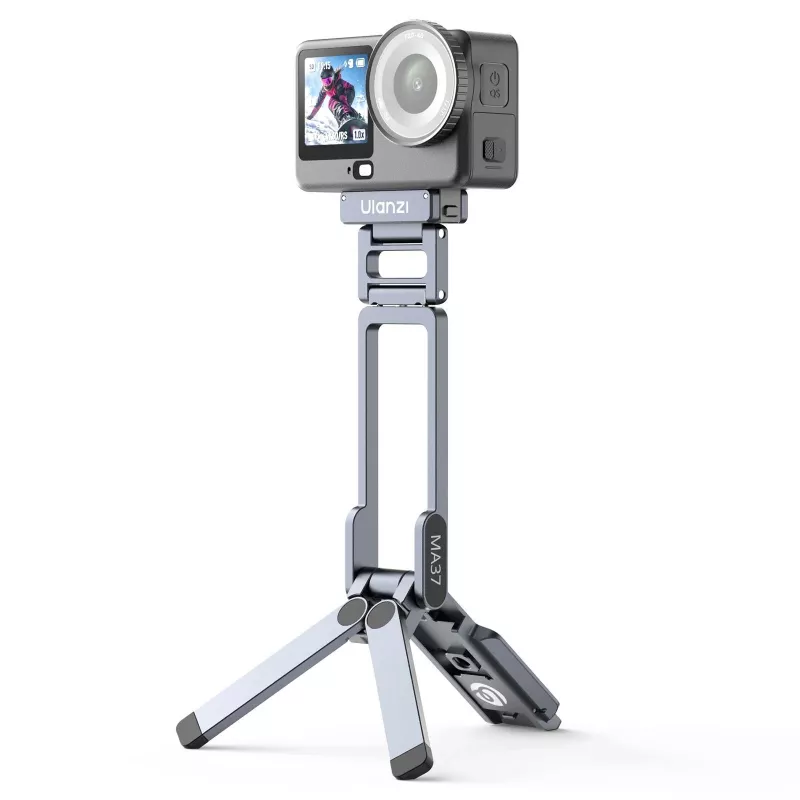 ULANZI MA37 magnetisch mini-statief handgreep voor DJI Osmo Action 6 Nano Arca-Swiss grijs