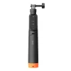TELESIN waterdichte selfiestick met afstandsbediening voor DJI Osmo Action camera's, 15m IPX8, uitschuifbaar tot 60cm, zwart