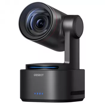 OBSBOT Tail 2 PowerUp Combo 4K AI-tracking PTZ-conferentiecamera met NDI|HX3, dubbele microfoons en gebarenbesturing