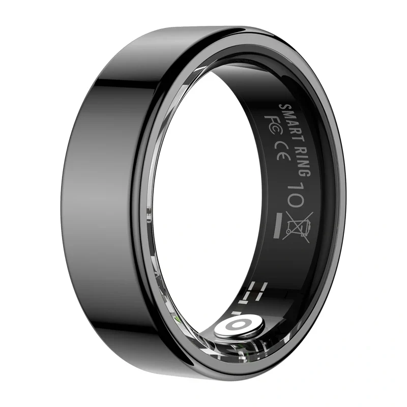 COLMI RING2 8 smart ring, maat 8, zwart – fitness- en gezondheidstracker