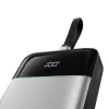 CUKTECH LPB252N 25000mAh 120W powerbank met geïntegreerde USB-C-kabel, grijs