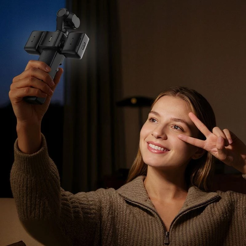 Ulanzi LM06 dubbel magnetisch LED-licht voor DJI Osmo Pocket 3/4