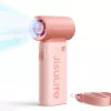 JISULIFE Life9 handventilator 3600mAh USB-C draagbare opvouwbare tafelventilator - roze